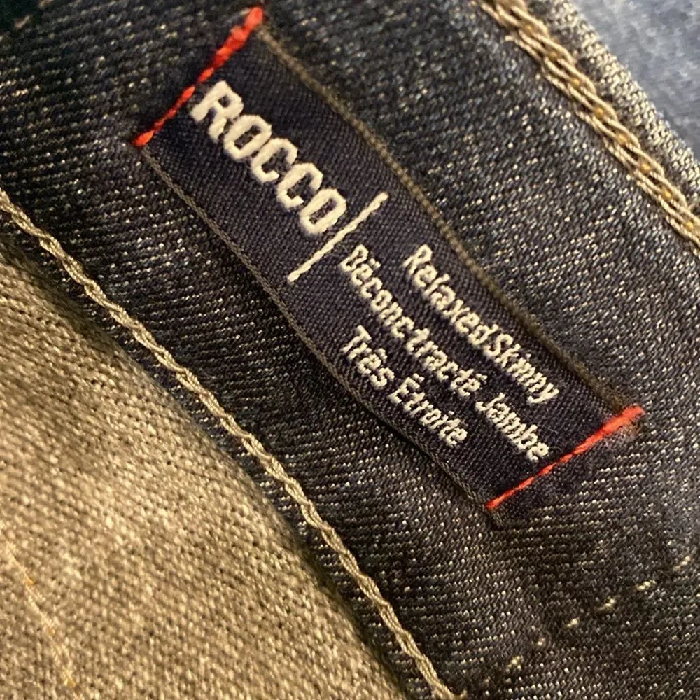 Y2K True Religion Rocco Relaxed Skinny Jeans Size 40/34